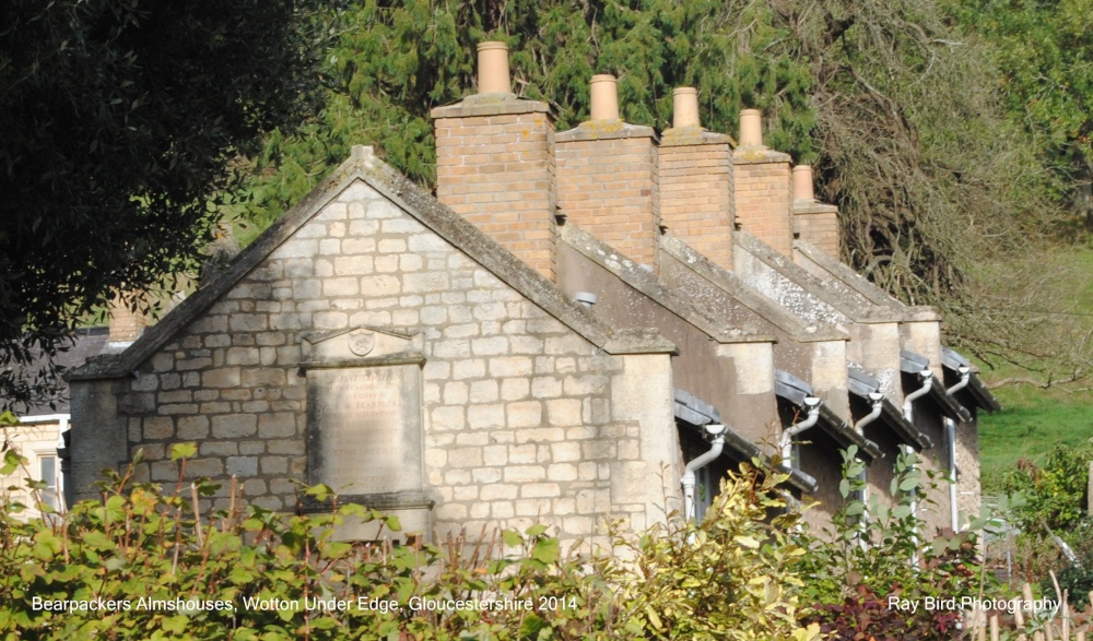 Photograph of Bearpackers Almshouses, Wotton Under Edge, Gloucestershire 2014