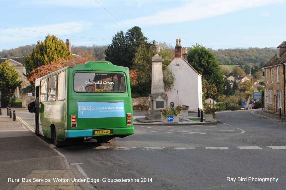 Rural Bus Service, Wotton Under Edge, Gloucestershire 2014