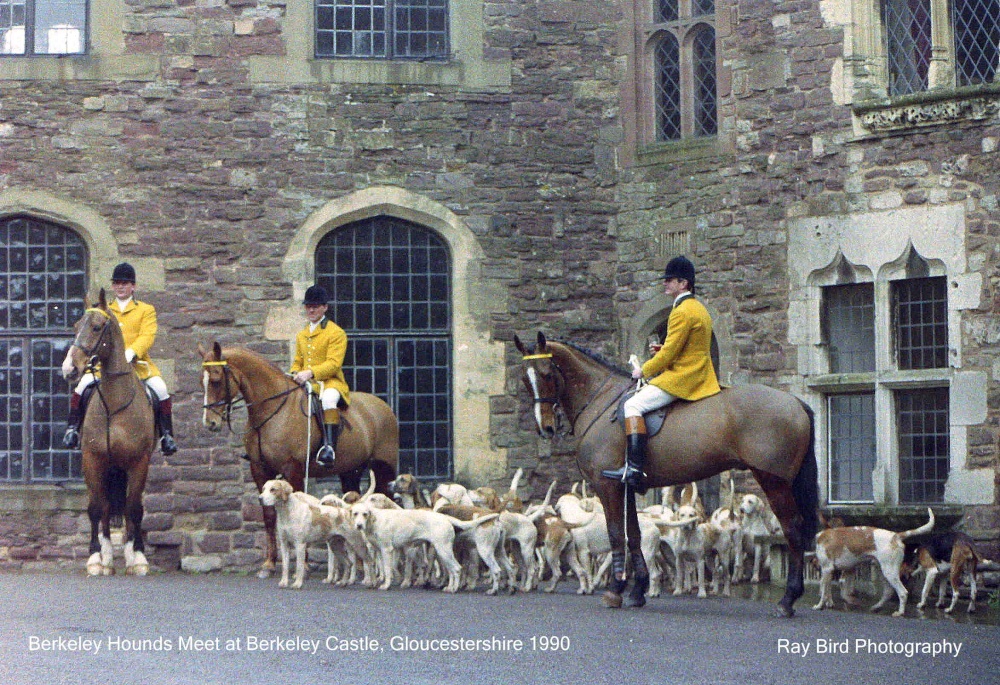 Berkeley Hunt, Berkeley Castle, Gloucestershire 1990
