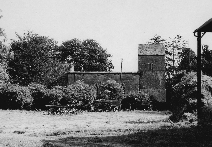 Photograph of The church of Saint Lawrence, Radstone.