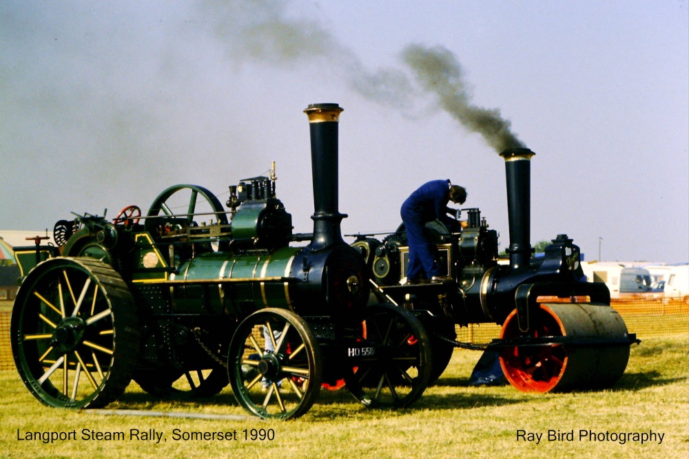 Langport Steam Rally, Low Ham, Somerset 1990