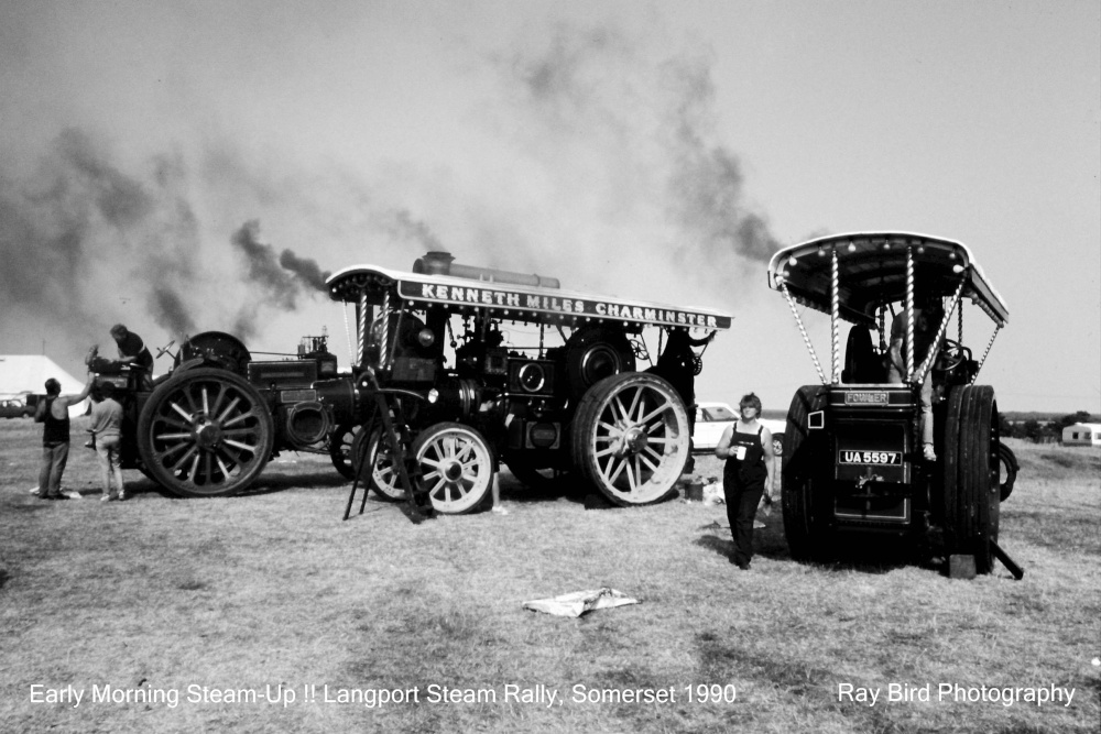 Langport Steam Rally, Low Ham, Somerset 1990