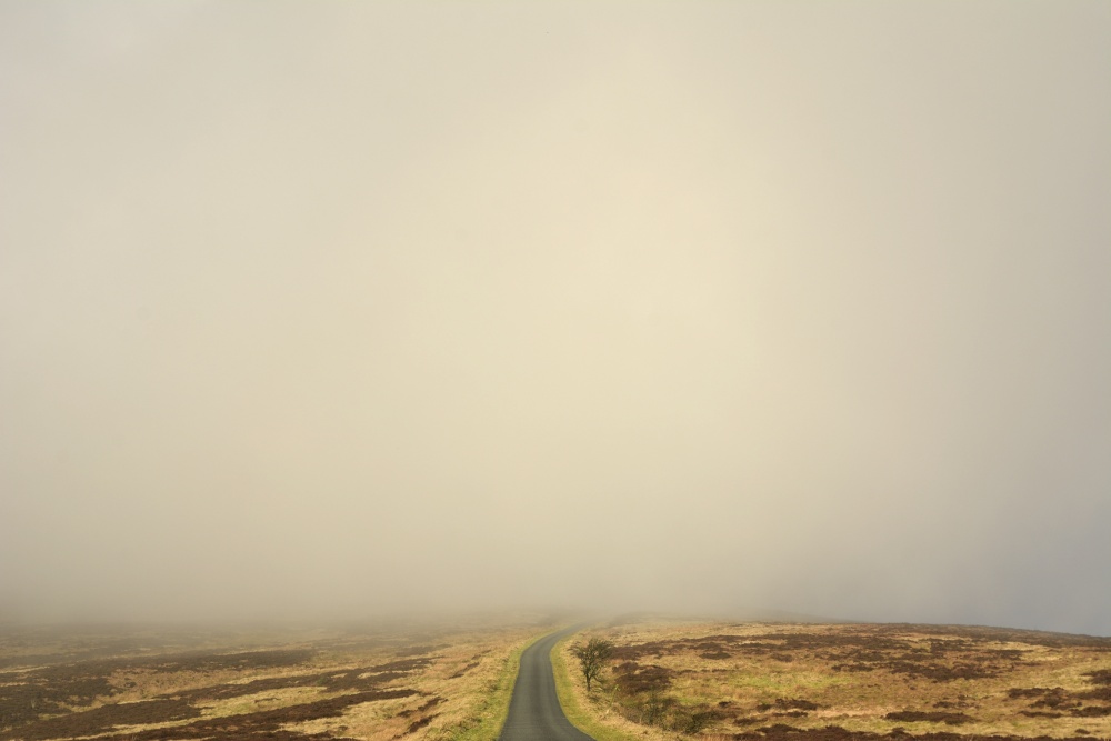 Fog Bank on the Moors above Warslow, Staffordshire Moorlands