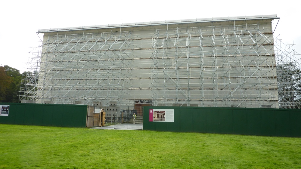 Clandon Park as it will be for several years - 6th September 2017