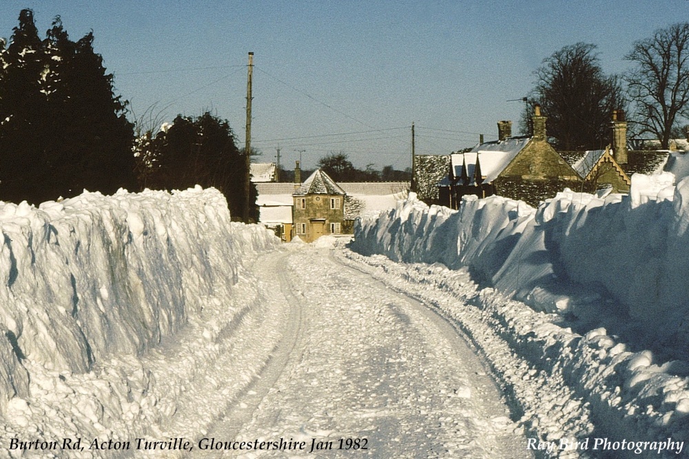 Burton Road, Acton Turville, Gloucestershire 1982