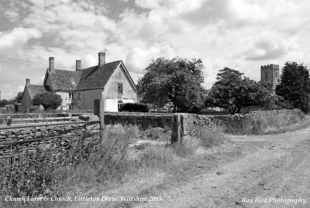 Church Farm & Church, Littleton Drew, Wiltshire 2015