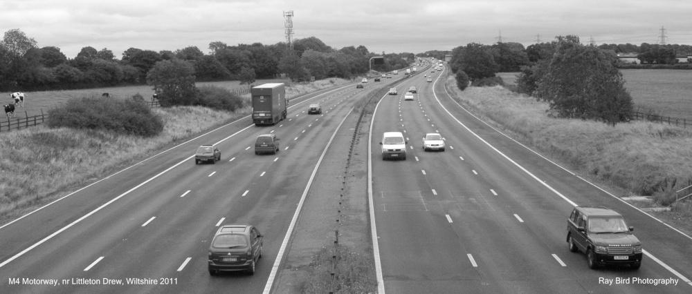 M4 Motorway, nr Littleton Drew, Wiltshire 2011