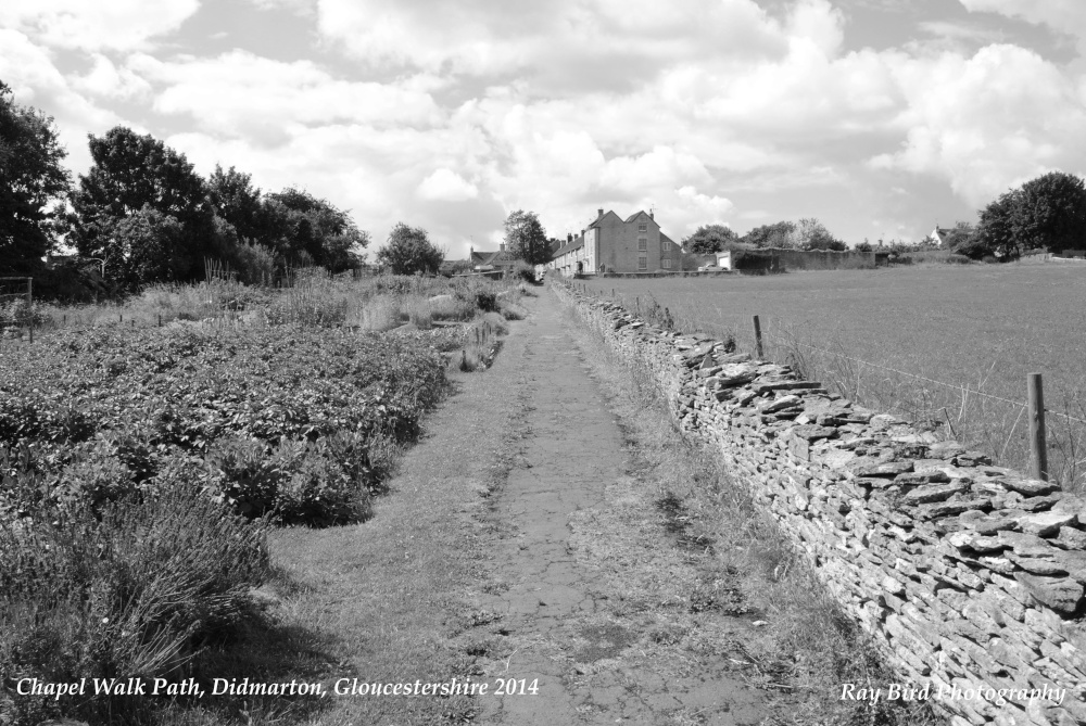 Chapel Walk Path, Didmarton, Gloucestershire 2014