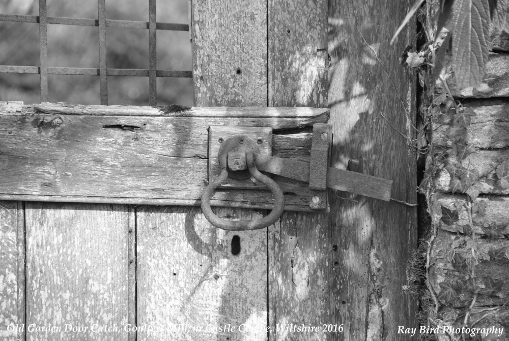 Old Garden Gate Latch, Goulters Mill, nr Castle Combe, Wiltshire 2016