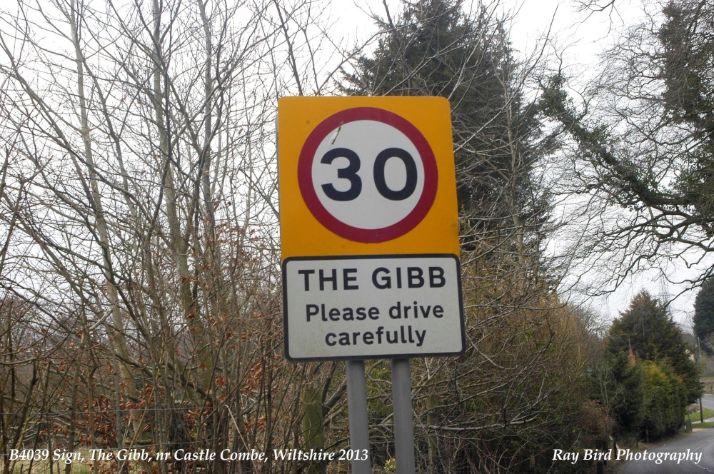 The Gibb Sign, nr Castle Combe, Wiltshire 2013