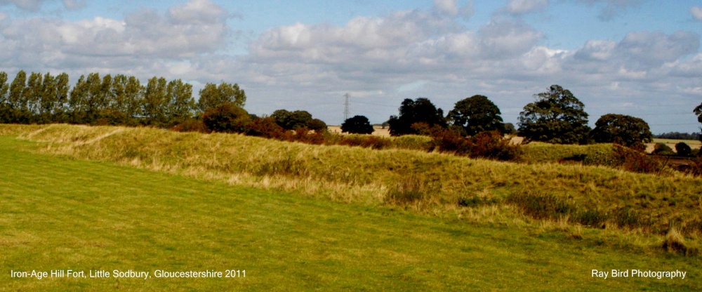 Photograph of Iron-Age Hill Fort (later Roman Camp), Little Sodbury, Gloucestershire 2011