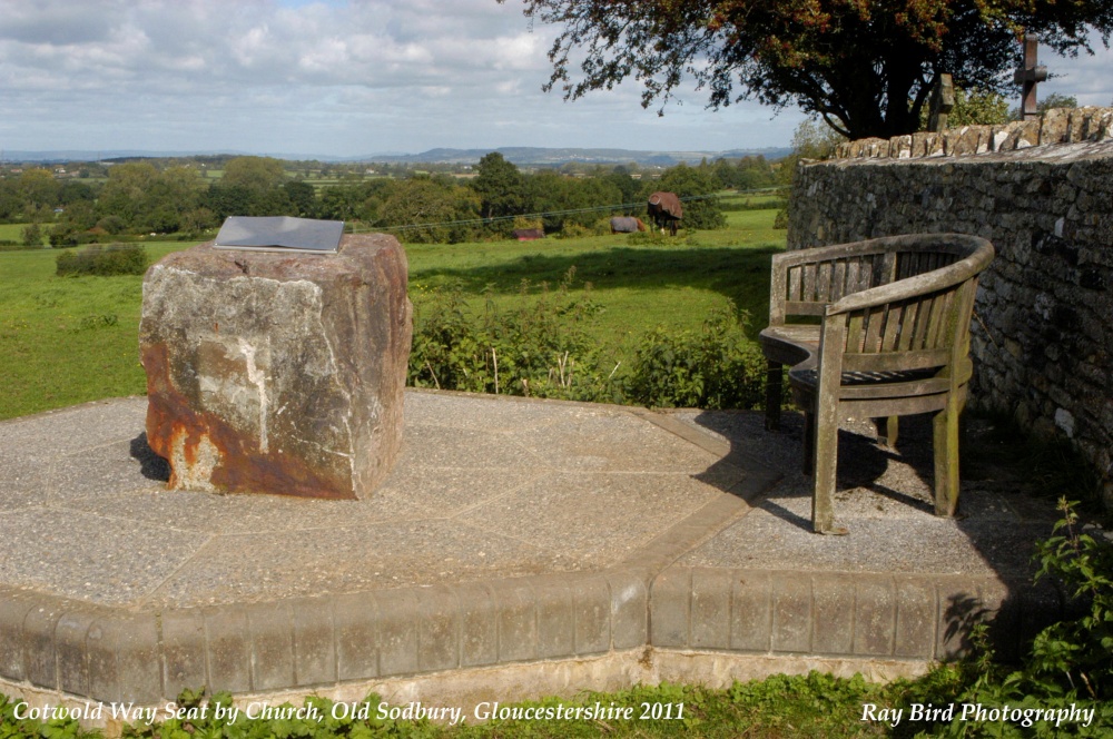 Take a break !! Cotswold Way Seat, Old Sodbury, Gloucestershire 2011