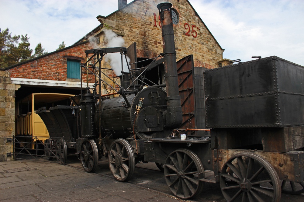 Puffing Billy, Beamish museum photo by Karen Lee