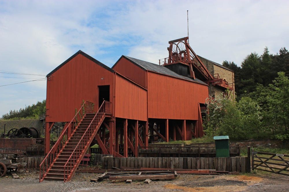The winding engine house,Beamish Museum