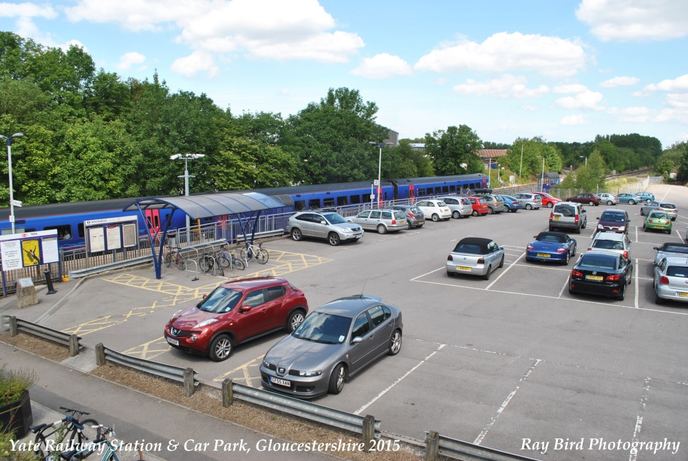 Yate Railway Station & Car Park, Gloucestershire 2015