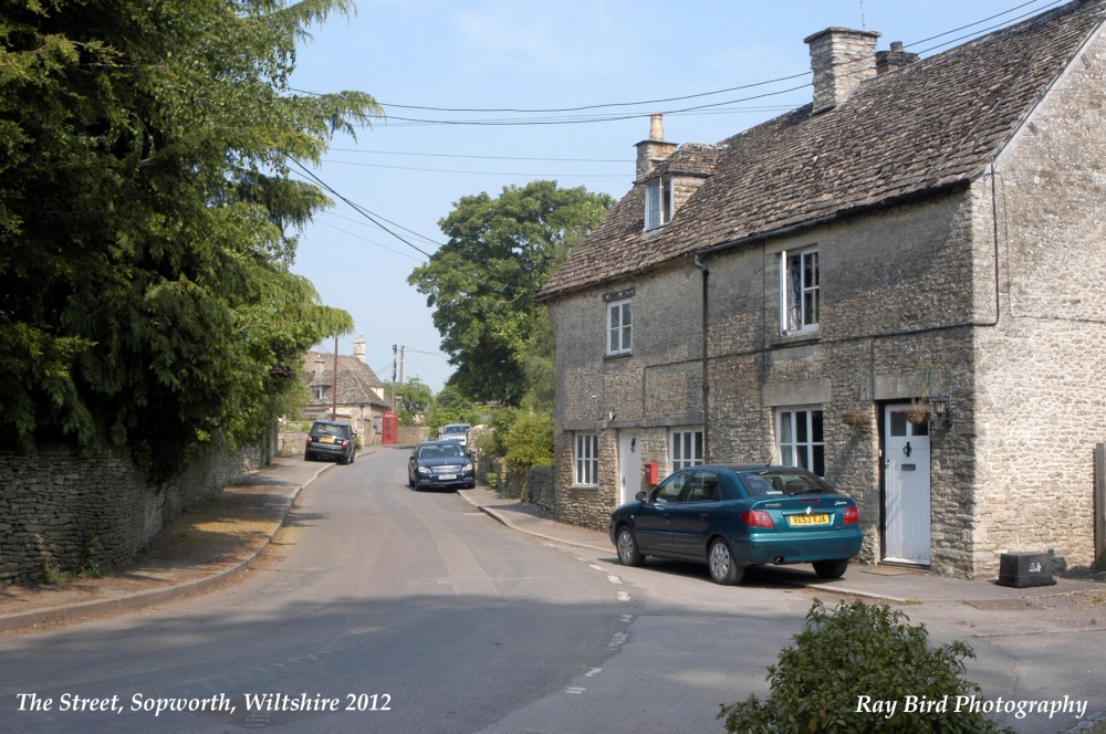 The Street, Sopworth, Wiltshire 2012