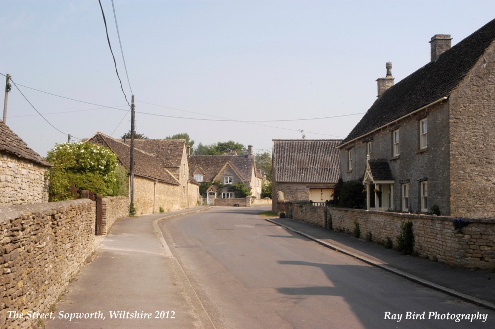 The Street, Sopworth, Wiltshire 2012
