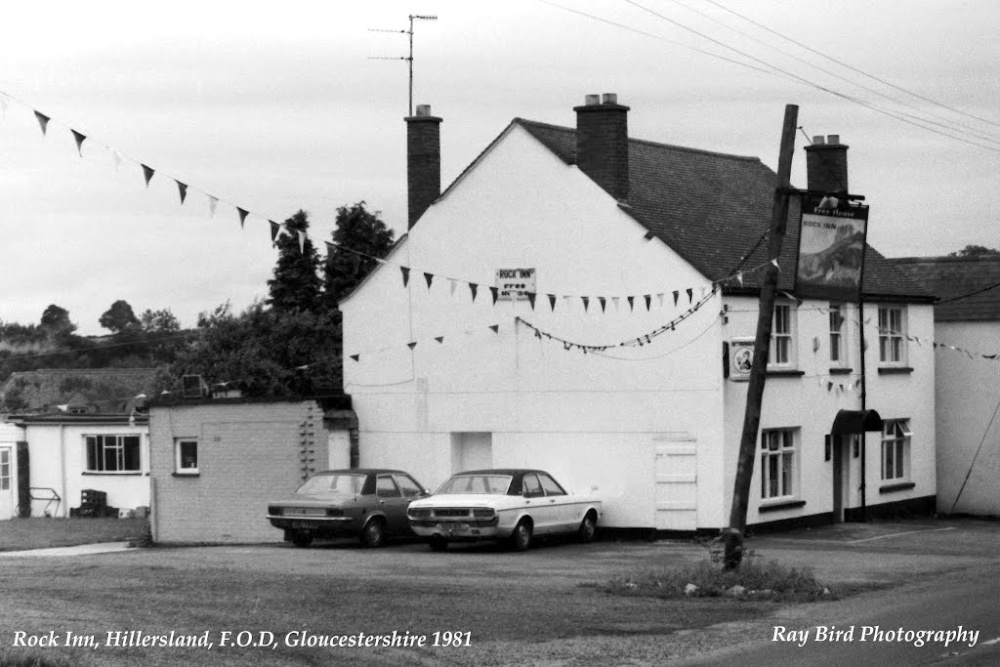 Photograph of Rock Inn, Hillersland, Forest of Dean, Gloucestershire 1981