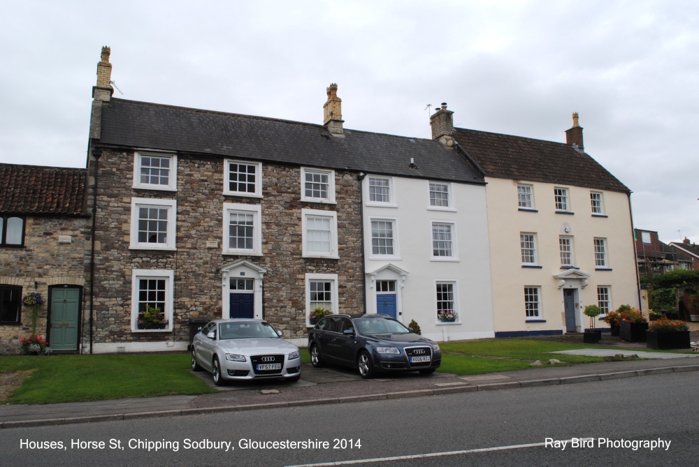 "Houses, Horse Street, Chipping Sodbury, Gloucestershire 2014" by Ray