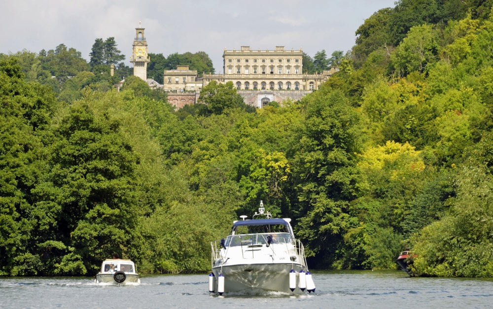 Photograph of Cliveden from the River Thames