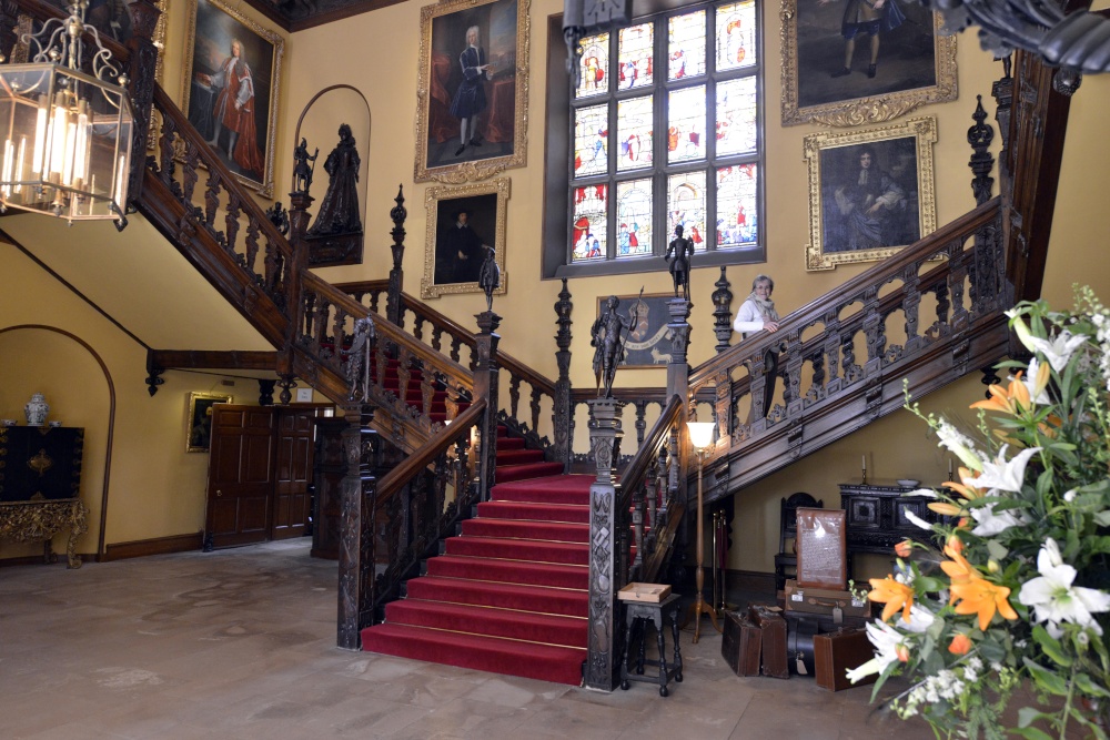 Blickling Hall, Norfolk, inside the house
