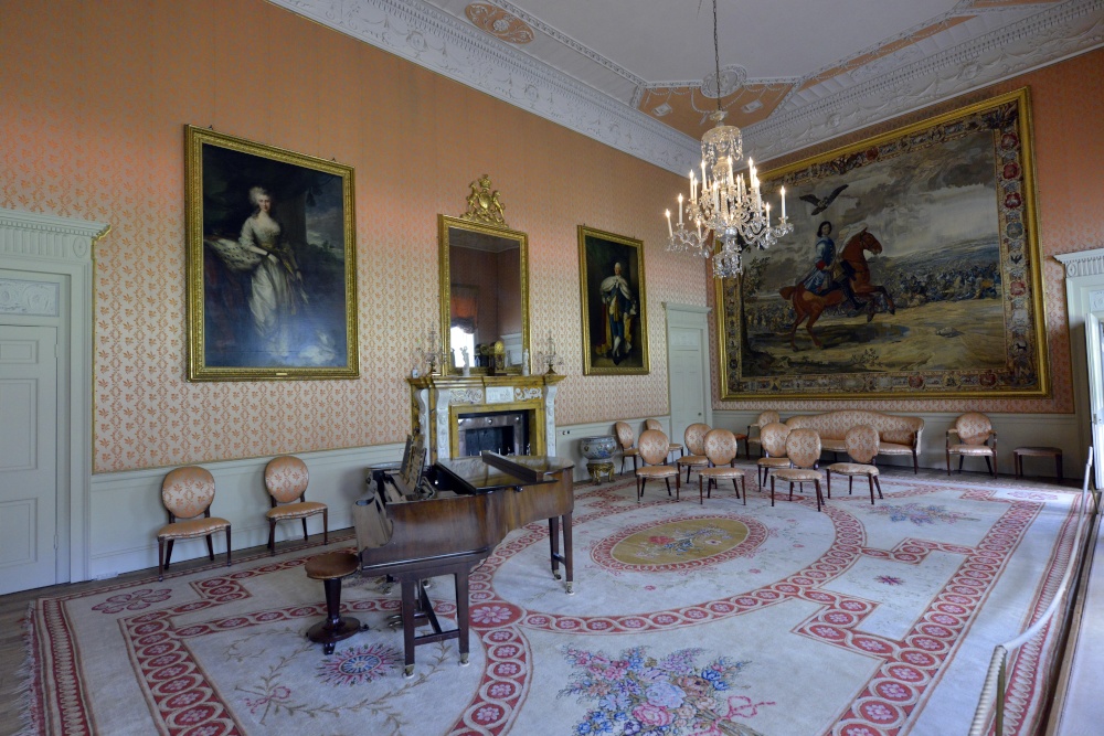 Blickling Hall, Norfolk, inside the house
