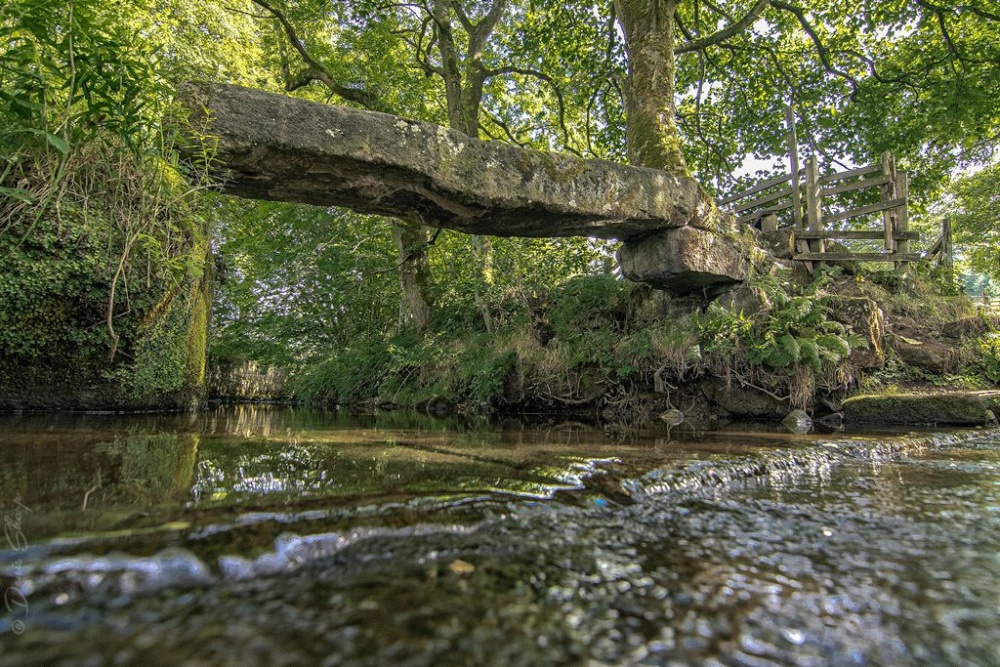 Medieval stone bridge