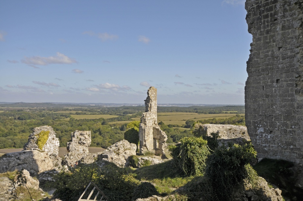 View from Corfe Castle