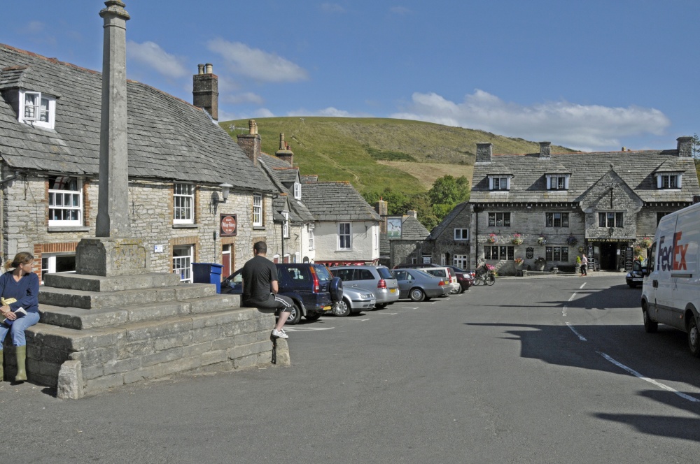 Corfe Castle village