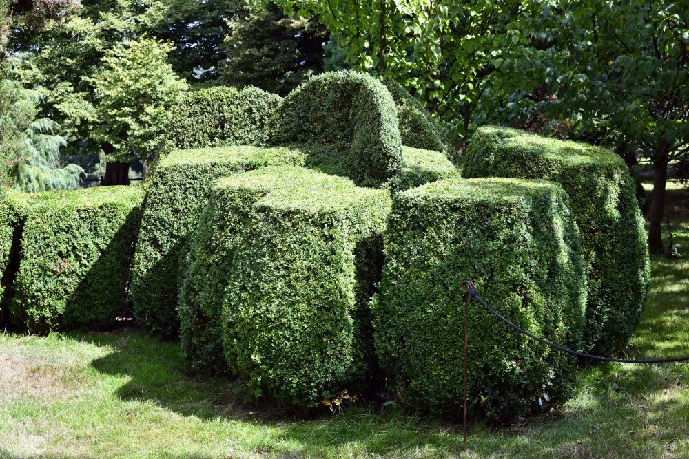 Nymans Garden, topiary