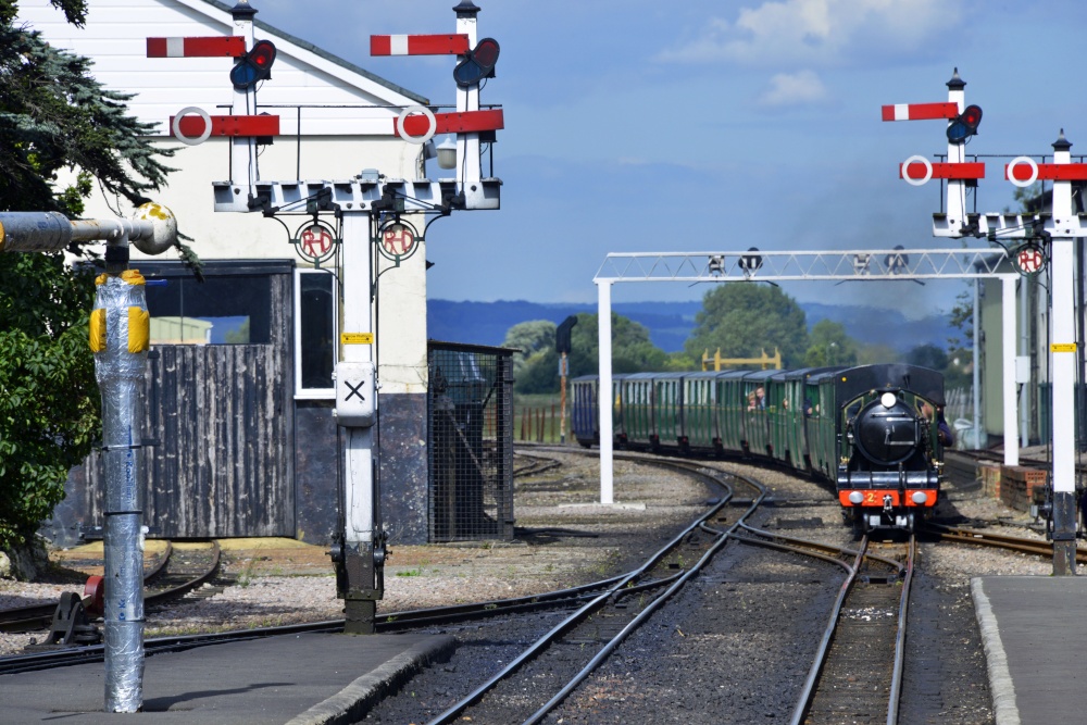 Romney, Hythe and Dimchurch Railway photo by Paul V. A. Johnson