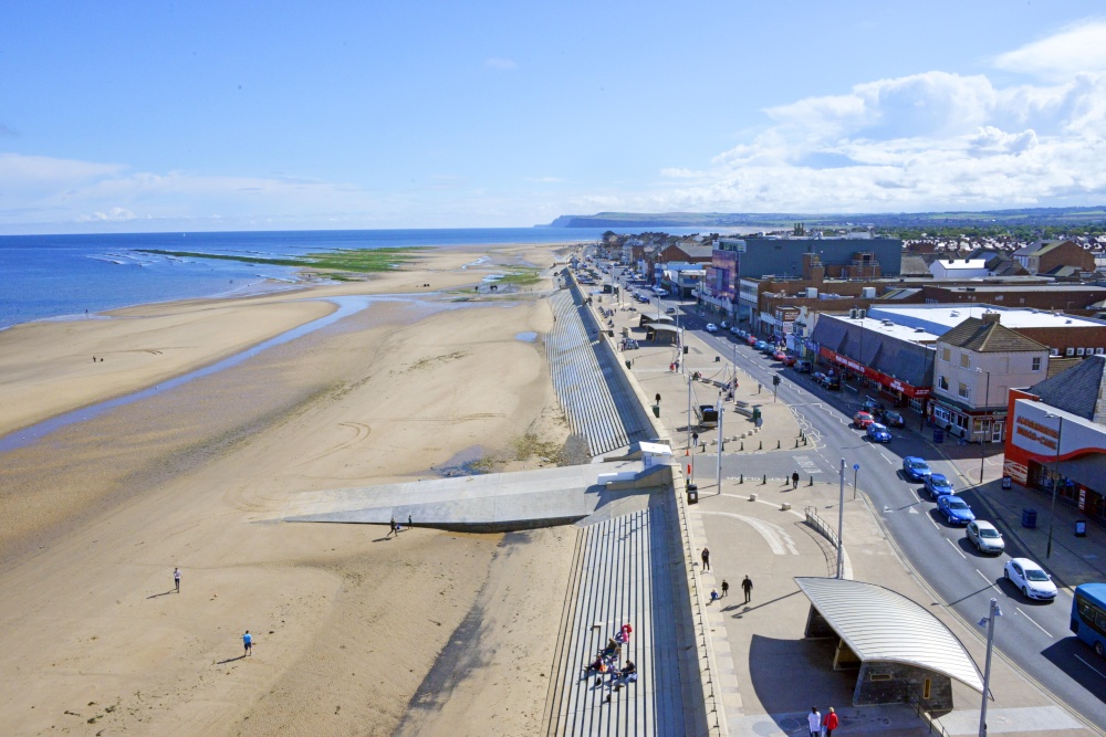 Redcar, view from the Redcar Beacon