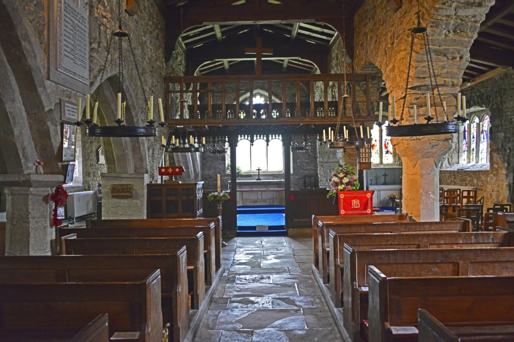 Hubberholme Church, Wharfedale, Yorkshire