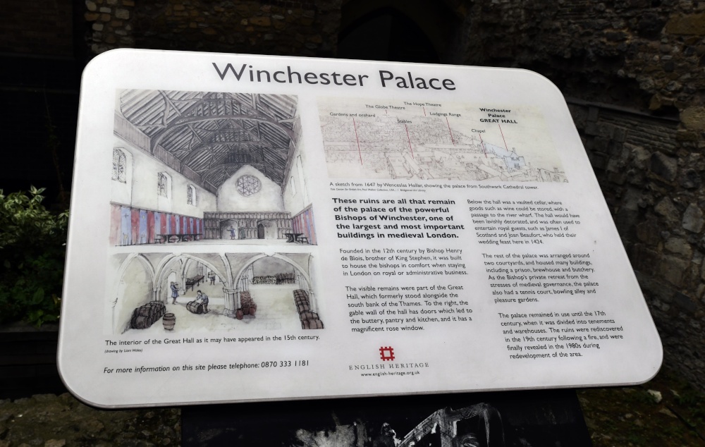 Winchester Palace, London