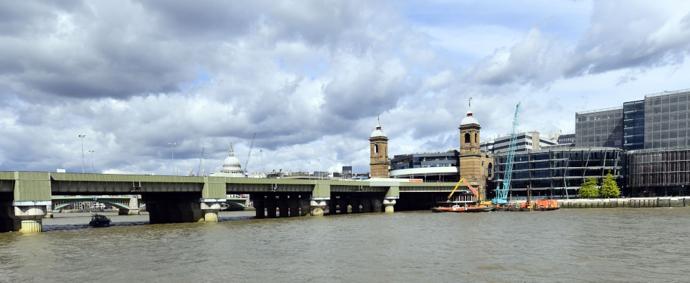 City of London, view from South Bank, London