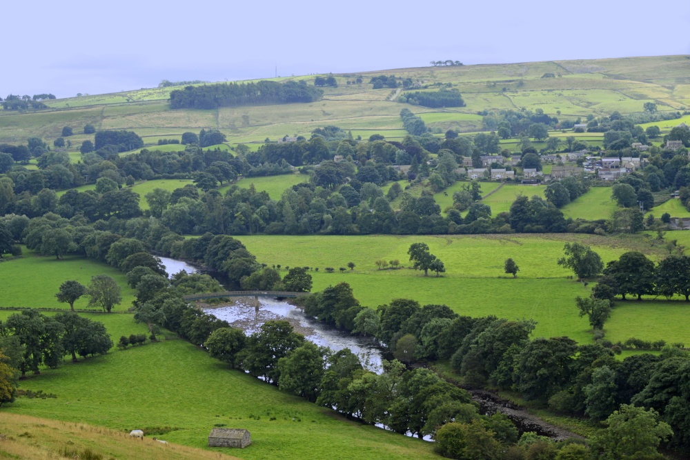 Teesdale near Middleton in Yorkshire