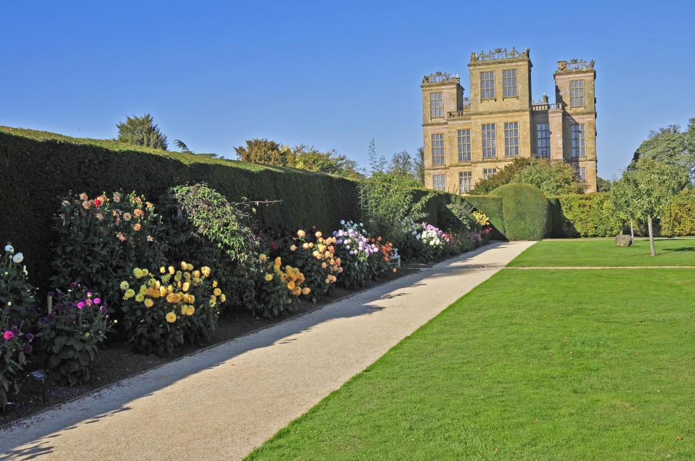 Hardwick Hall and garden