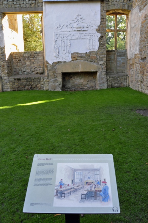 Hardwick Old Hall, the Great Hall