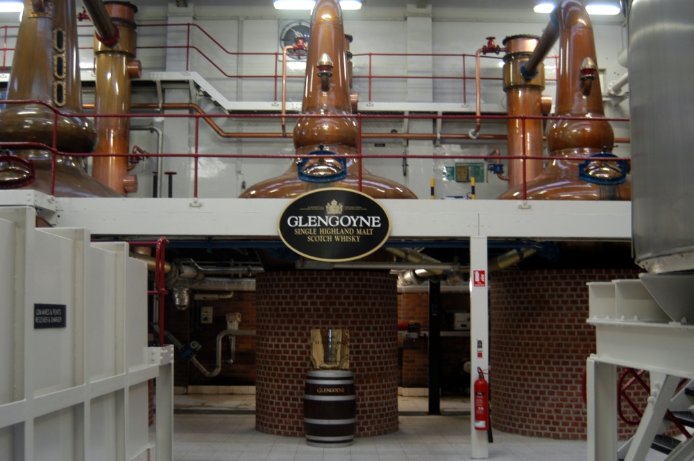 Glengoyne whisky distillery