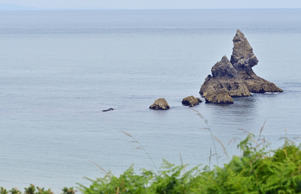 Church Rock, Broad Haven Beach, Bosherton