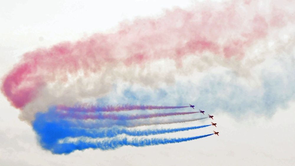 The Red Arrows at Swanage Air Show