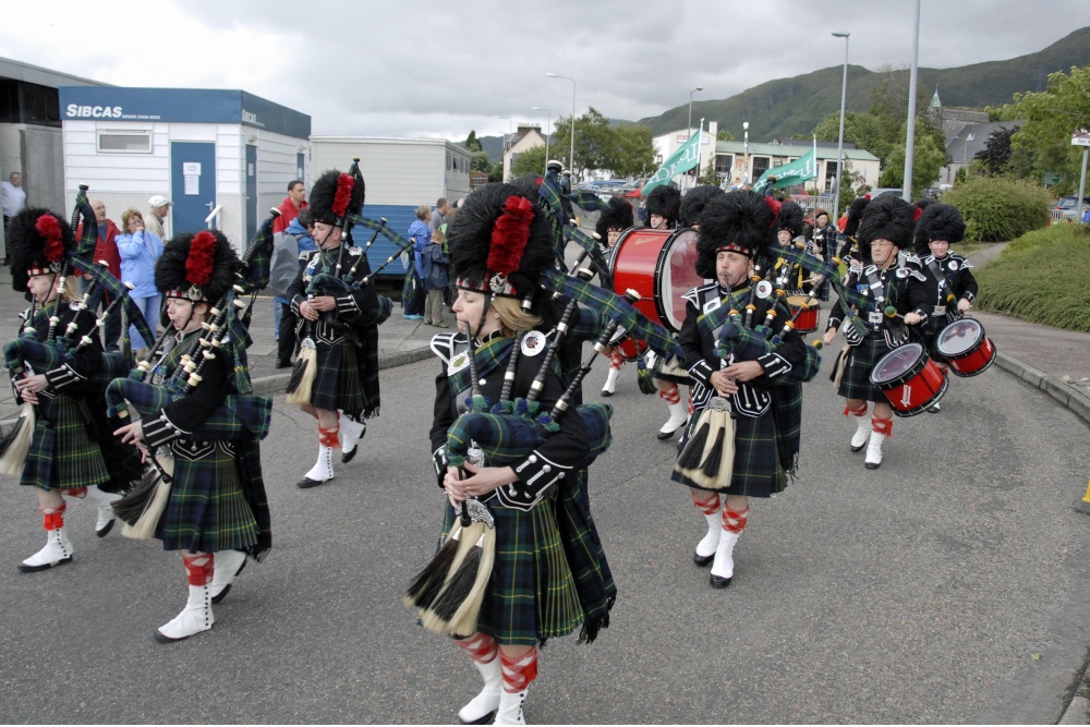 The Lochaber Highland Games at Fort William