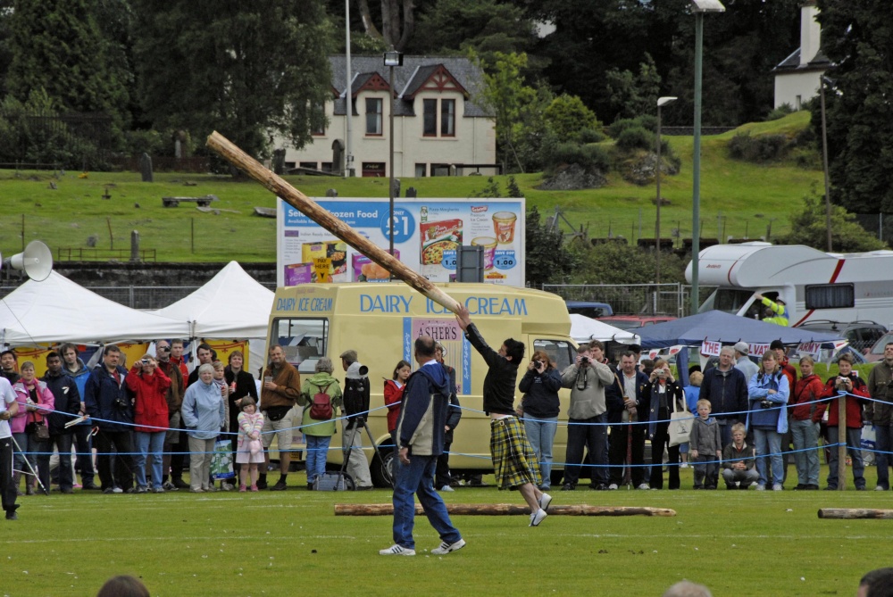 The Lochaber Highland Games at Fort William