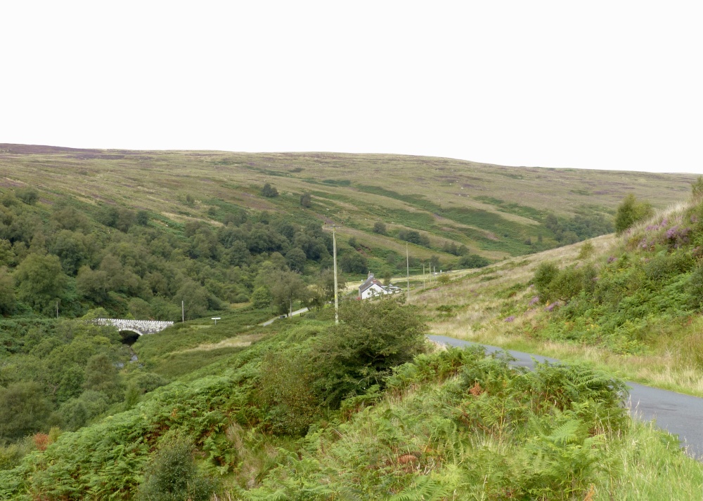 Photograph of THE TARRAS VALLEY BETWEEN LANGHOLM AND NEWCASTLETON