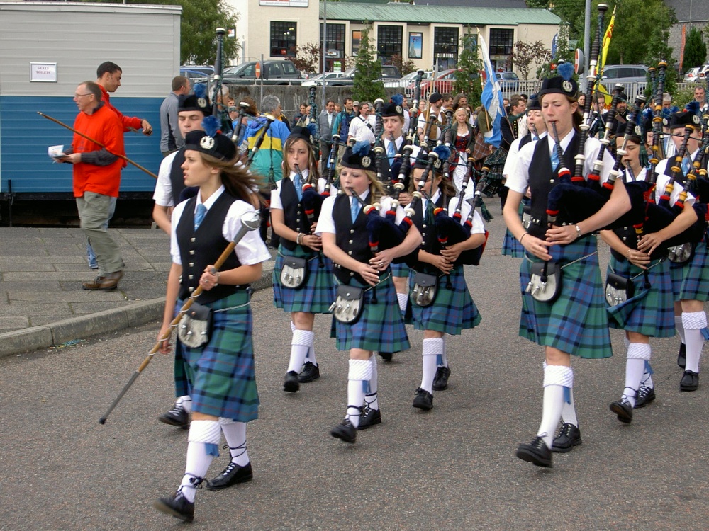 The Lochaber Highland Games at Fort William
