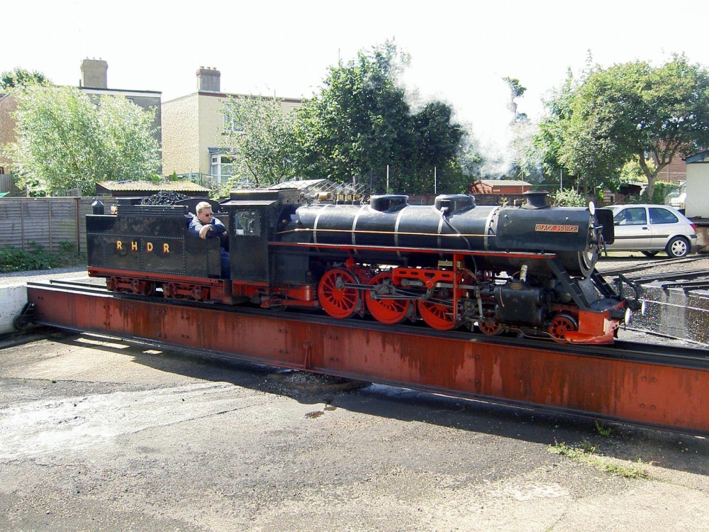 Romney, Hythe and Dimchurch Railway photo by Paul V. A. Johnson