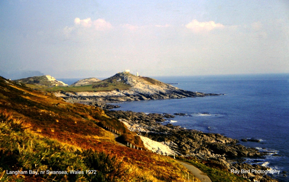Langham Bay, nr Swansea, Glamorgan 1972