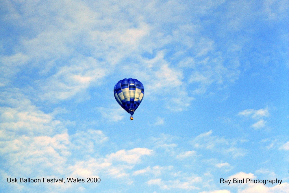 Photograph of Usk Balloon Festival, Monmouthshire 2000