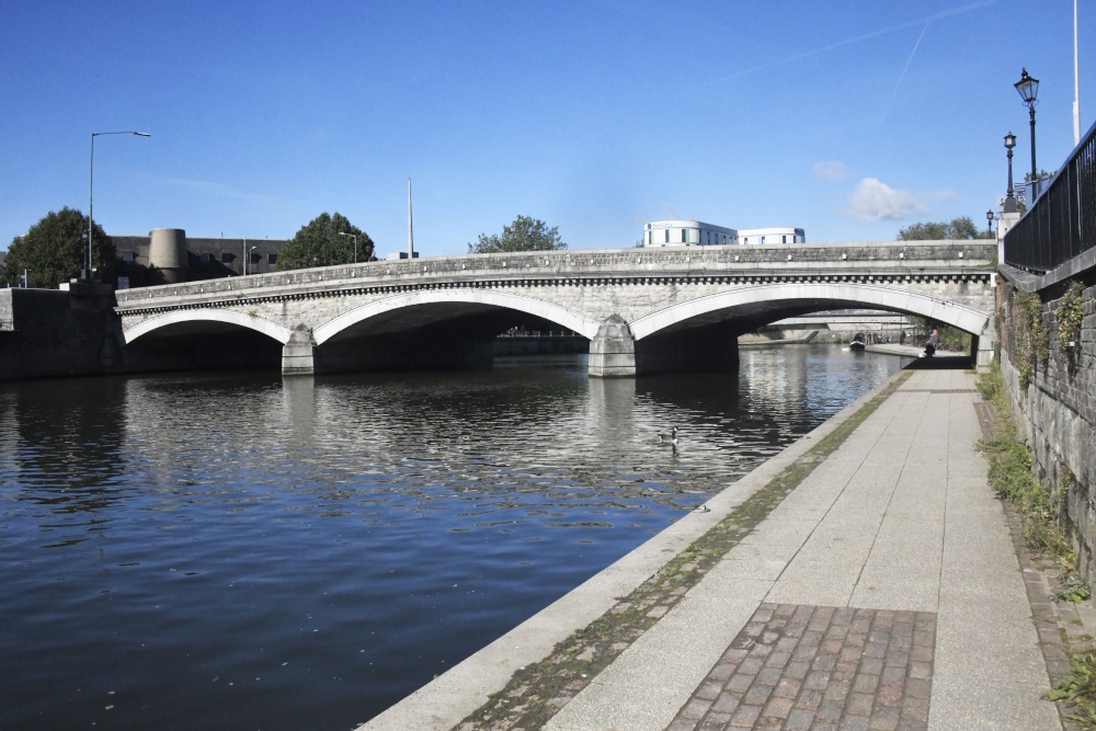 River Medway at Maidstone in Kent