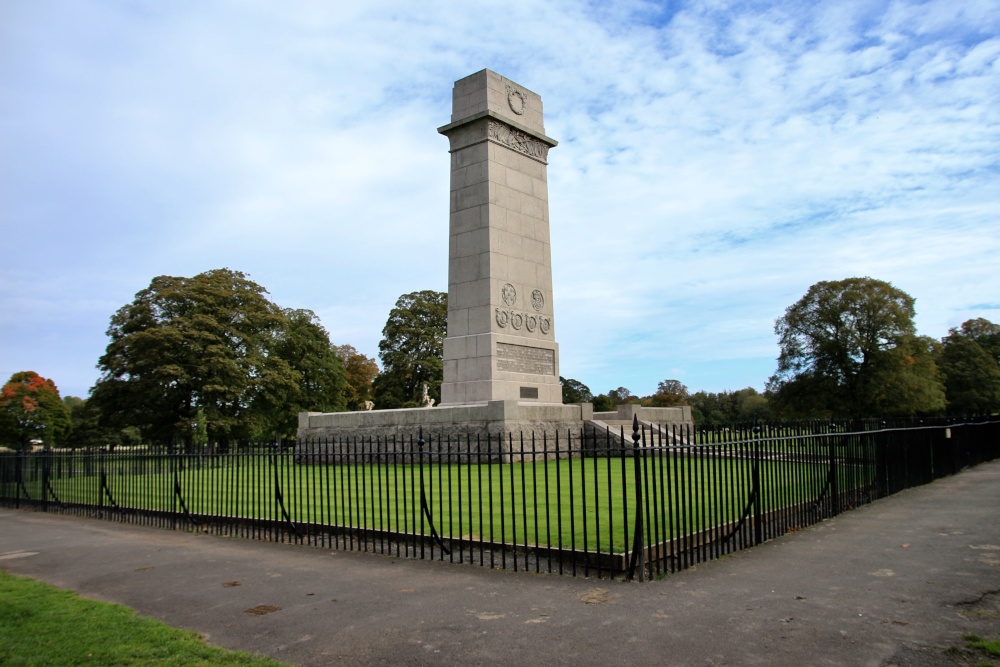 THE CENOTAPH, RICKERBY PARK,CARLISLE,CUMBRIA